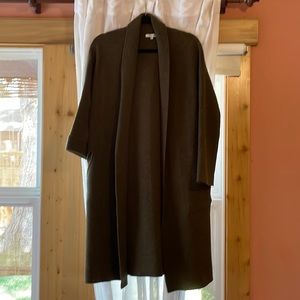 Madewell sweatercoat